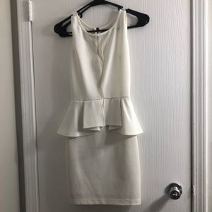 White short wedding dress